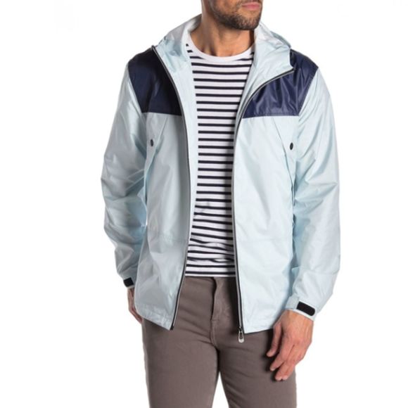 Noize Colorblock Oden Hooded Zip Up Windbreaker